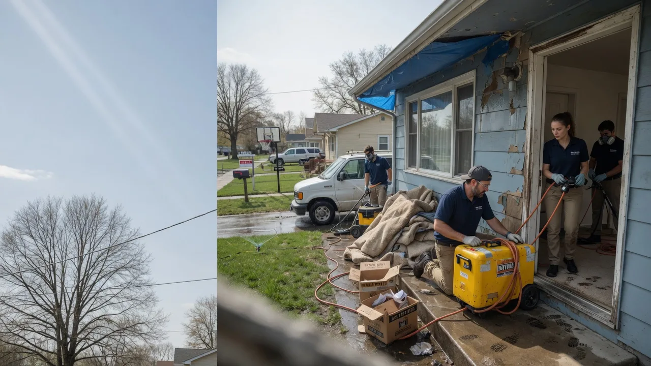 Basement Flood Cleanup in Newmanstown, PA near me